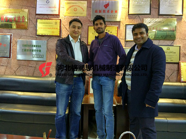 斯里蘭卡客戶來廠考察